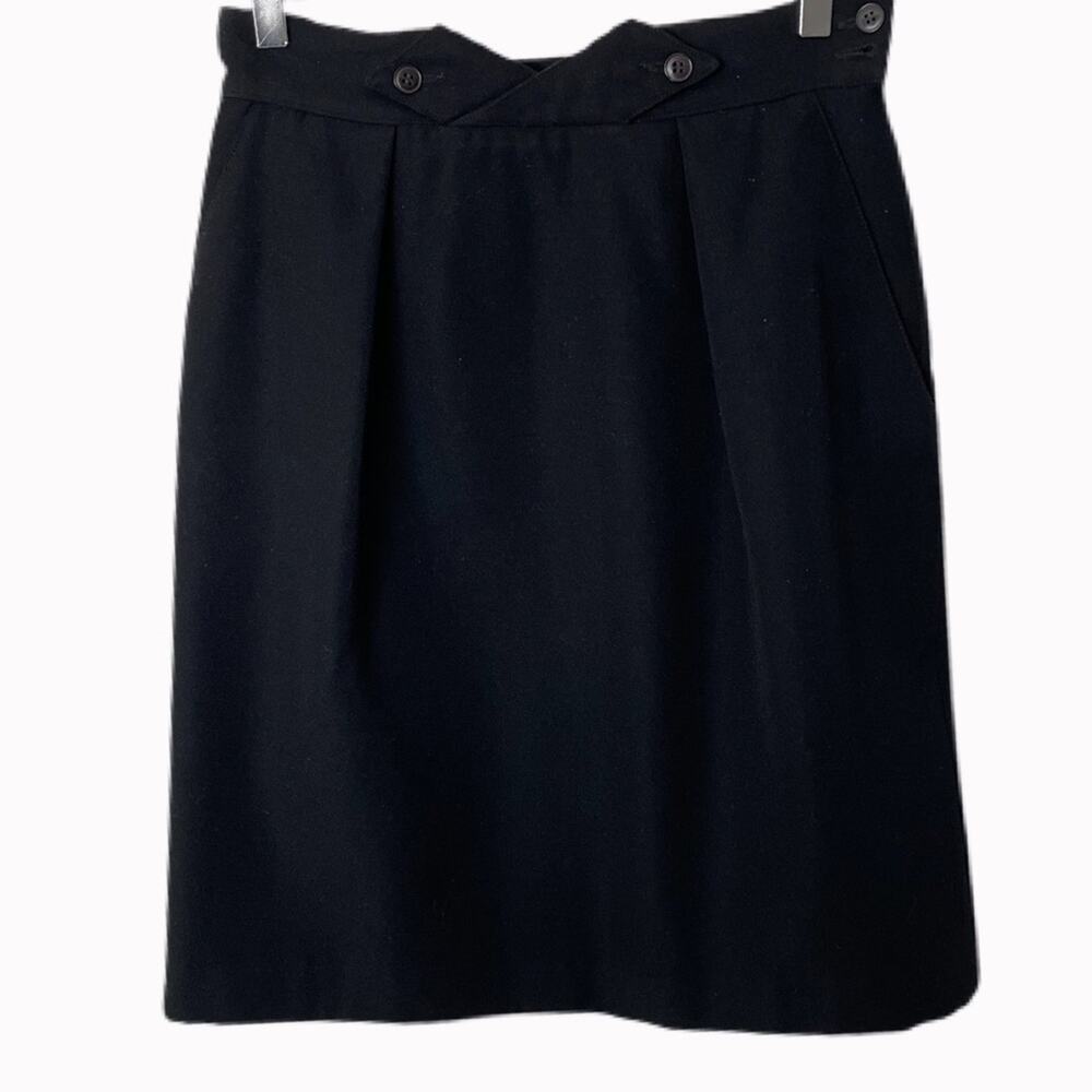 Giorgio Armani Wool Pencil Skirt Sz 8